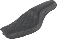 Thumbnail for SADDLEMEN Profiler Seat - Front Lattice/Rear Smooth - Black - XLC 807-03-149
