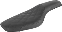 Thumbnail for SADDLEMEN Profiler Seat - Front Lattice/Rear Smooth - Black - XL 879-03-149