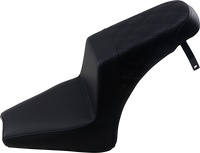 Thumbnail for SADDLEMEN Step-Up Seat - Front Smooth/Rear Lattice - Black - Scout Bobber I18-33-173