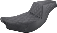 Thumbnail for SADDLEMEN Step-Up Seat - Full Lattice - Black - Indian I14-07-175