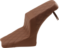 Thumbnail for SADDLEMEN Step-Up Seat - Full Lattice - Brown - Scout Bobber I18-33-175BR