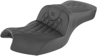 Thumbnail for SADDLEMEN Roadsofa* Seat - Full Lattice Stitch - Black - Indian I20-06-182