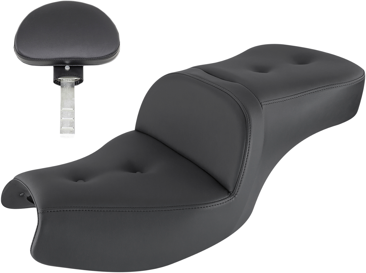 SADDLEMEN Roadsofa* Seat - Pillow Top - With Backrest - Indian I20-06-181BR