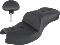 Thumbnail for SADDLEMEN Roadsofa* Seat - Pillow Top - With Backrest - Indian I20-06-181BR