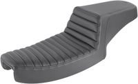 Thumbnail for SADDLEMEN Step-Up Seat - Front Tuck-n-Roll - Black - Dyna 891-04-171