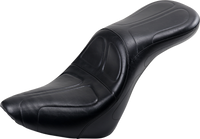Thumbnail for LE PERA Maverick Daddy Long Legs Seat - Black - Stitched - Softail '18-'23 LYX-910DL