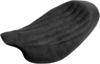 Thumbnail for SADDLEMEN Knuckle Solo Seat - Ribbed - Black - '08-'23 FL 808-07B-0023