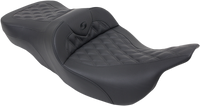 Thumbnail for SADDLEMEN Roadsofa* Seat - without Backrest - Full Lattice Stitch - Heated - '99-07 FL 897-07-182HCT