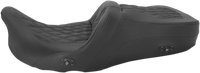 Thumbnail for SADDLEMEN Roadsofa* Seat - without Backrest - Full Lattice Stitch - Heated - '08-'23 FLH 808-07B-182HCT
