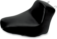 Thumbnail for SADDLEMEN Heels Down Solo Seat - Without Backrest - Plain - Black - FLSTC 806-15-0021