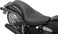 Thumbnail for SADDLEMEN Knuckle 2-Up Seat - Ribbed - Black 806-12-047K