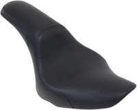 Thumbnail for SADDLEMEN Profiler* Basket-weave Seat - Black - FB '07-'17 806-12-147