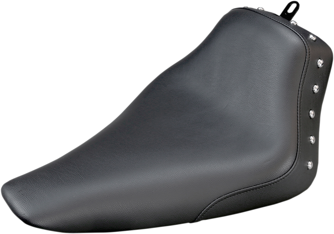 SADDLEMEN Seat - Renegade* Solo - Black - Studded 812-26-001
