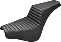 Thumbnail for SADDLEMEN Step-Up Seat - Front Tuck-n-Roll - Black 818-30-171