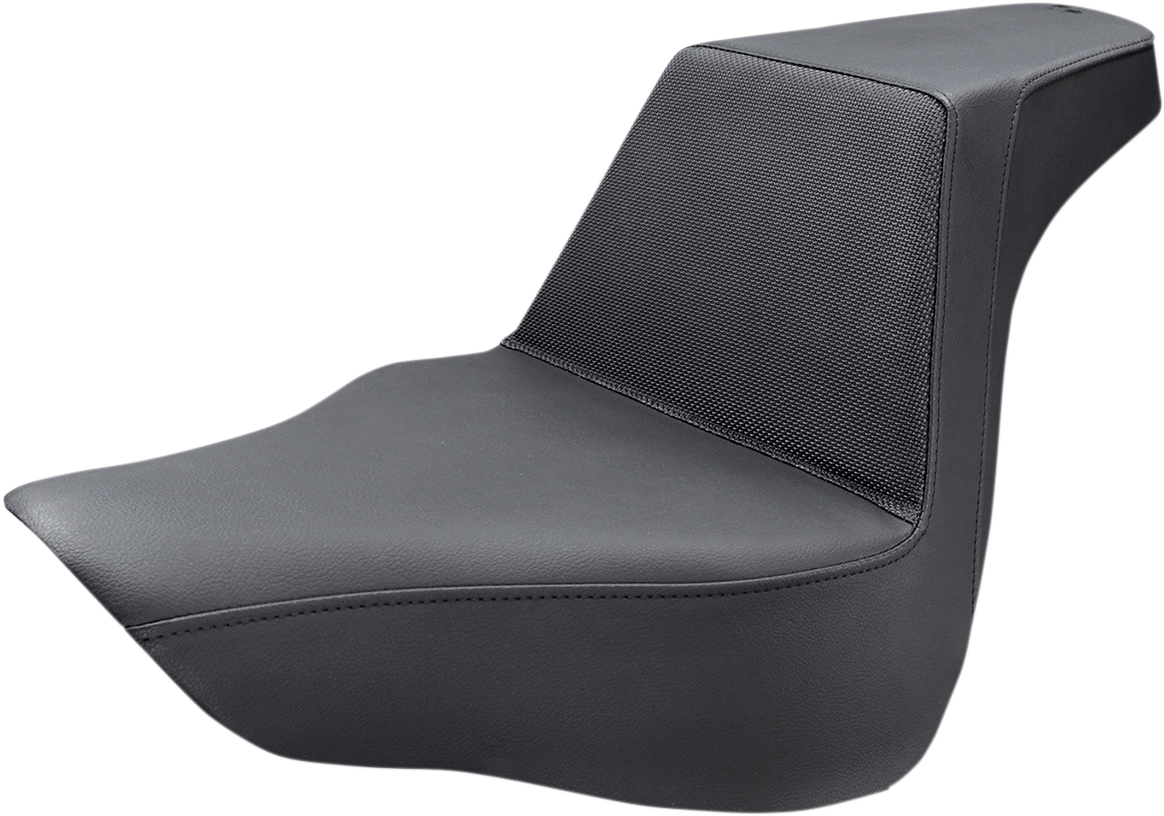 SADDLEMEN Step-Up Seat - Gripper - Black - FL/FX '18-'23 818-27-174