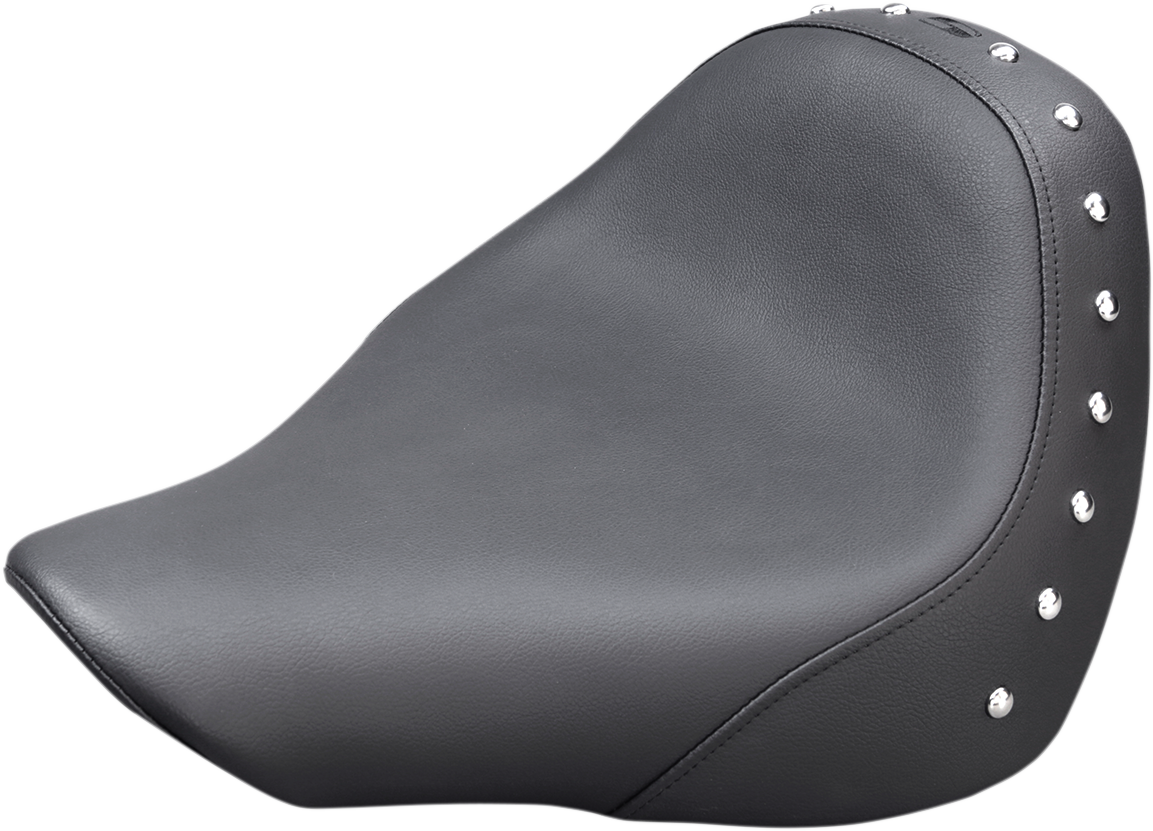 SADDLEMEN Seat - Renegade* Solo - Black - Studded - FL/FX '18-'23 818-27-001