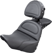 Thumbnail for SADDLEMEN Explorer Special Seat - Backrest - Black - FL/FX '18-'23 818-27-040