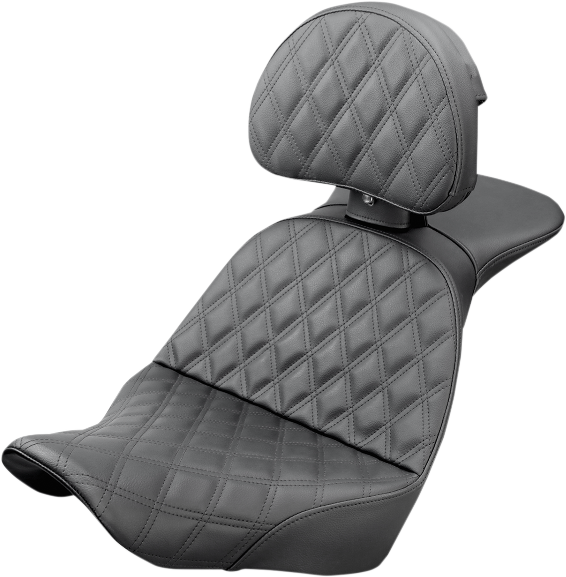 SADDLEMEN Explorer Seat - Lattice Stitched - Backrest 818-29-030LS