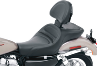 Thumbnail for SADDLEMEN Seat - Explorer* - With Backrest - Stitched - Black - XL '04-'20 807-03-030