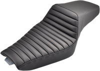 Thumbnail for SADDLEMEN Step-Up Seat - Front Tuck-n-Roll - Black - XL 807-11-171