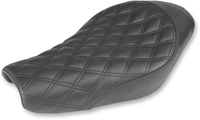 Thumbnail for SADDLEMEN Renegade Solo Seat - Lattice Stitched - Black - XL 807-11-002LS