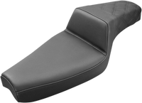 Thumbnail for SADDLEMEN Step-Up Seat - Rear Lattice Stitch - Black - XL 807-03-173
