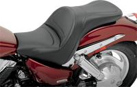 Thumbnail for SADDLEMEN Seat - Explorer* - without Backrest - Stitched - Black - VT1300C H04-09-029