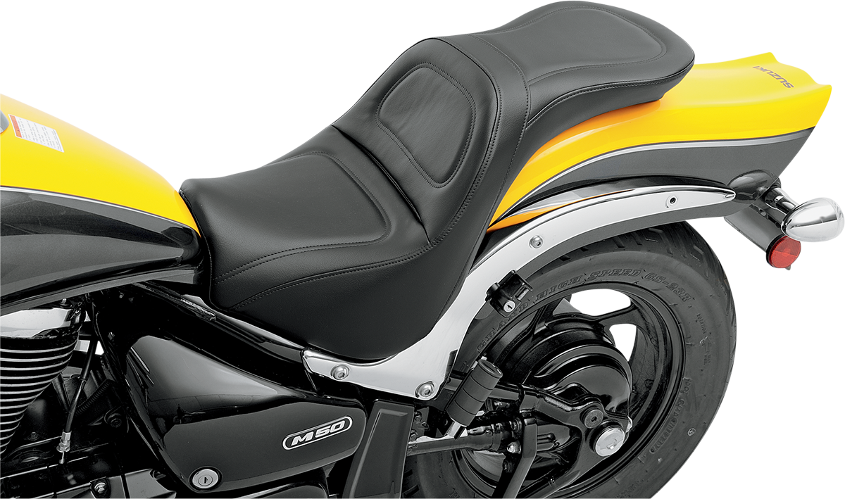 SADDLEMEN Seat - Explorer* - without Backrest - Stitched - Black - M50 S05-10-029