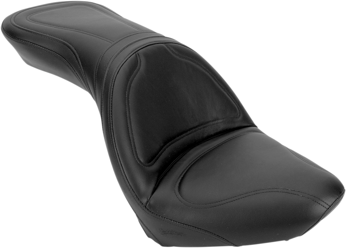 SADDLEMEN Seat - Explorer* - without Backrest - Stitched - Black - XVS650 Y3750JS