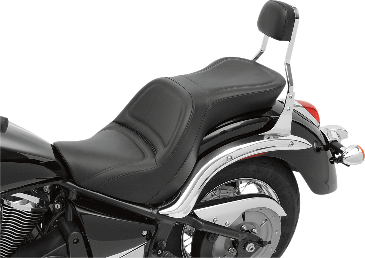 SADDLEMEN Seat - Explorer* - without Backrest - Stitched - Black - VN900 K06-11-029