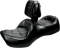 Thumbnail for SADDLEMEN Roadsofa* Seat - Includes Backrest - Black - GL1200 H923J