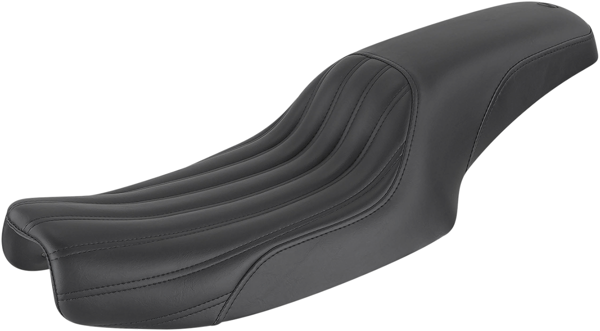 SADDLEMEN Knuckle Profiler* Seat - Black - Dyna 891-04-047K