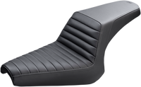 Thumbnail for SADDLEMEN Step-Up Seat - Front Tuck-n-Roll - Black Y13-16-171