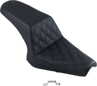 Thumbnail for SADDLEMEN Step-Up Seat - Front Lattice Stitched - Black Y13-16-172