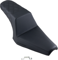Thumbnail for SADDLEMEN Step-Up Seat - Rear Lattice Stitched - Black Y13-16-173