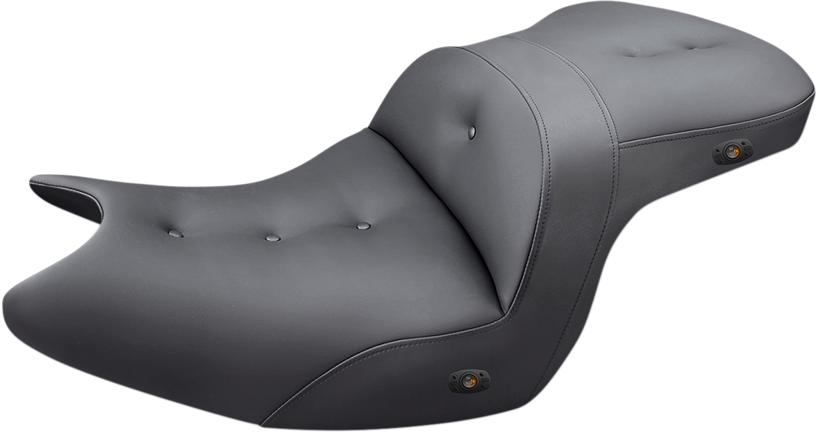 SADDLEMEN Seat - Roadsofa* - Without Backrest - Pillow Top - Black - Heated H18-07-181HCT
