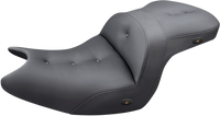 Thumbnail for SADDLEMEN Seat - Roadsofa* - Without Backrest - Pillow Top - Black - Heated H18-07-181HCT