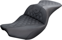 Thumbnail for SADDLEMEN Roadsofa* Seat - Full Lattice Stitch - Black - Indian I14-07-182
