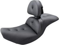Thumbnail for SADDLEMEN Roadsofa* Seat - Pillow Top - With Backrest - Indian I14-07-181BR