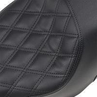Thumbnail for SADDLEMEN Profiler Seat - Front Lattice/Rear Smooth - Black - XL 807-11-149