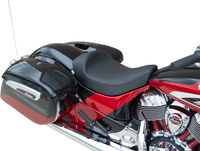 Thumbnail for DRAG SPECIALTIES Solo Seat - Linear Stitched - Vinyl - '14-'22 Indian 0810-2266