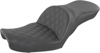 Thumbnail for SADDLEMEN Explorer Seat - Lattice Stitched - Dyna 896-04-029LS