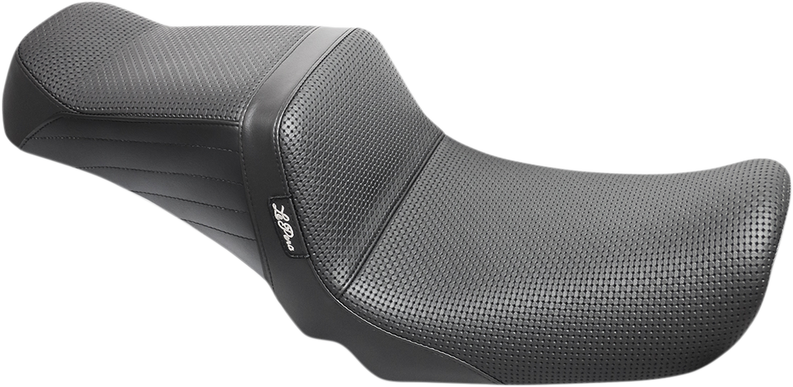 LE PERA Tailwhip Seat - Basketweave - Black - FXD '96-'03 LN-581BW