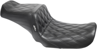 Thumbnail for LE PERA Tailwhip Seat - Double Diamond - Black - FXD '99-'03 LN-581DD