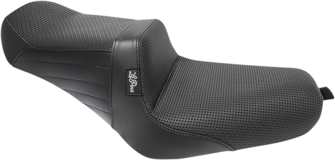 LE PERA Tailwhip Seat - Basketweave - Black - XL '10-'22 LK-586BW