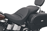 Thumbnail for SADDLEMEN Seat - Explorer* - Without Backrest - Stitched - Black - Softail 8150JS