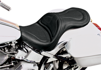 Thumbnail for SADDLEMEN Seat - Explorer* - Without Backrest - Stitched - Black - FXSTD 8250JS