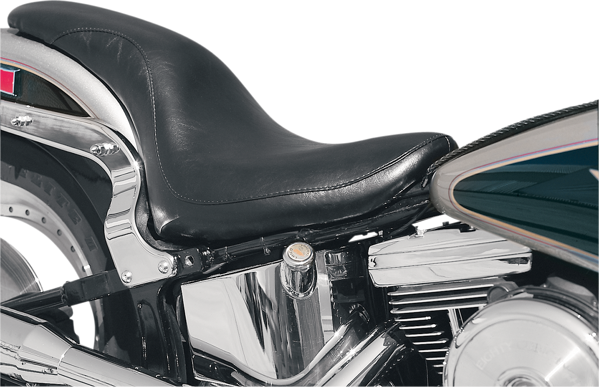 SADDLEMEN Seat - Profiler* - Black - Smooth - Softail 8885FJ