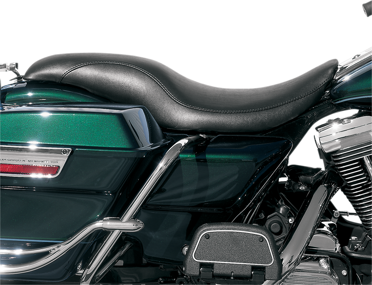 SADDLEMEN Seat - Profiler* - Black - Smooth - Road King D8685FJ