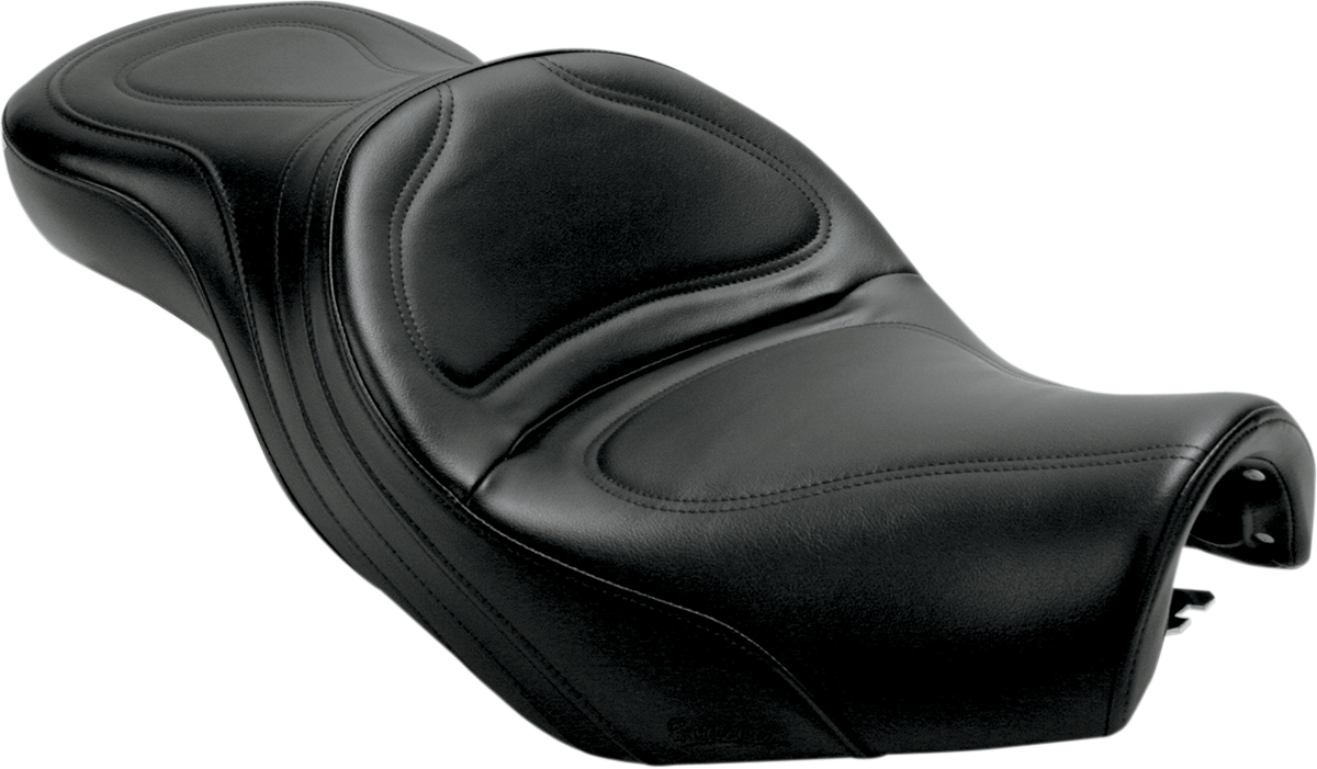 SADDLEMEN Seat - Explorer* - without Backrest - Stitched - Black - VT1100 H3950JS